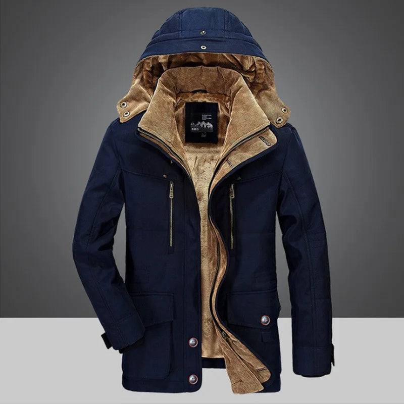 Warme Winterjacke für Herren - Stilvolle Tage