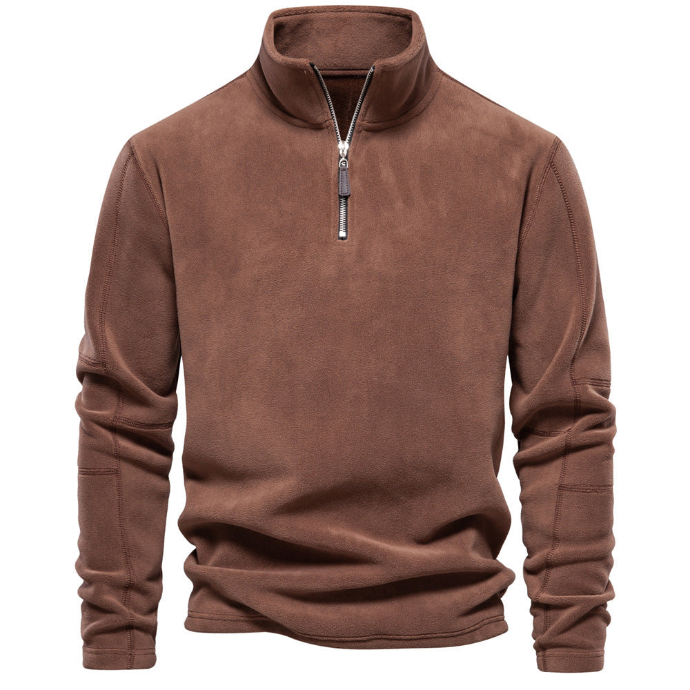 Warmer Fleece-Pullover für Herren für den Winter – bequem und stilvoll