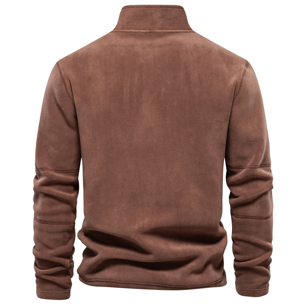 Warmer Fleece-Pullover für Herren für den Winter – bequem und stilvoll