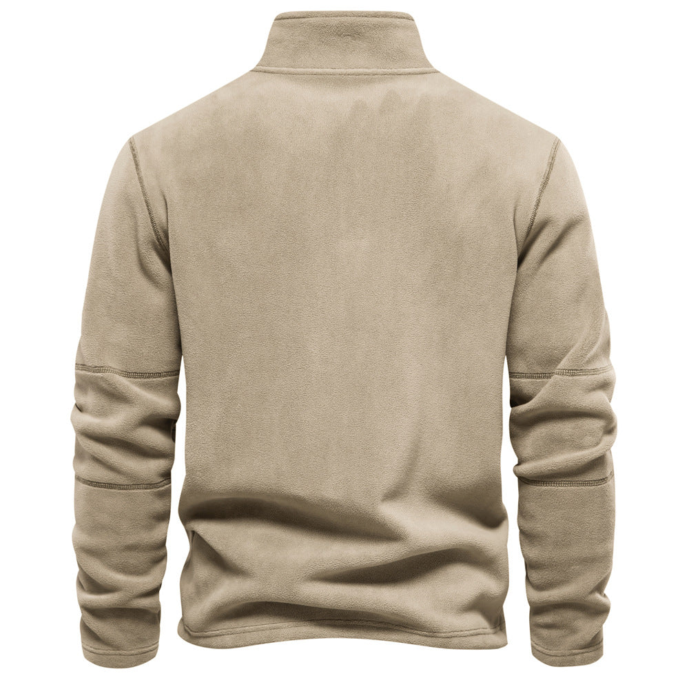 Warmer Fleece-Pullover für Herren für den Winter – bequem und stilvoll
