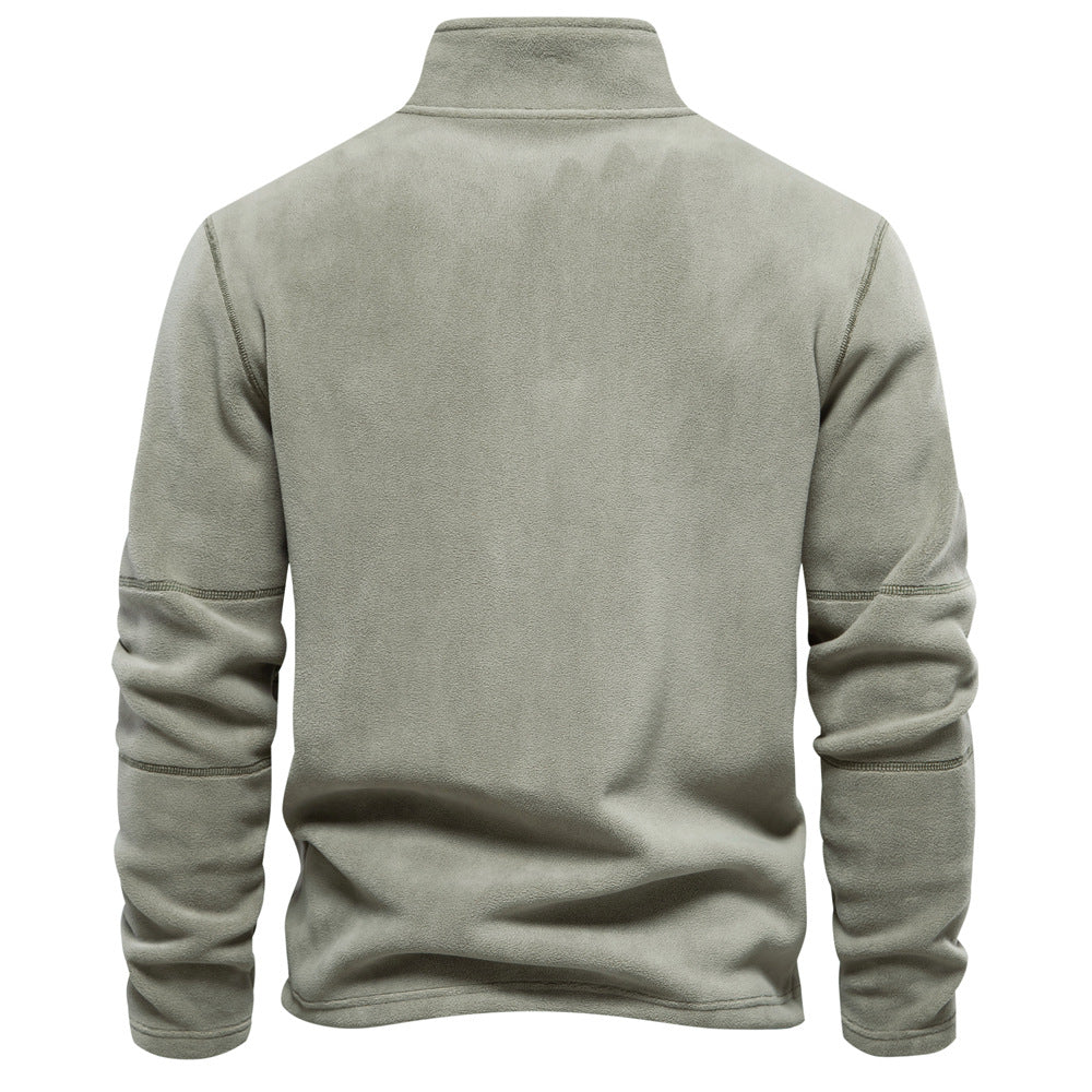Warmer Fleece-Pullover für Herren für den Winter – bequem und stilvoll