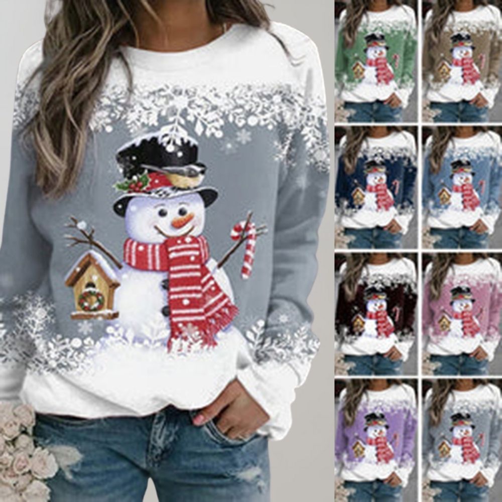Warmer Weihnachtspullover für Damen