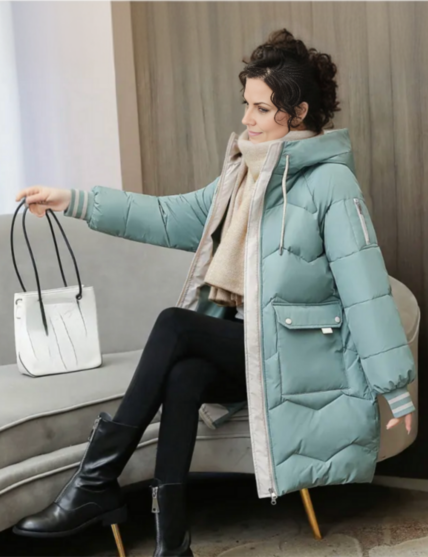 Warmer Winterparka für Damen – Stilvolle Isolierung