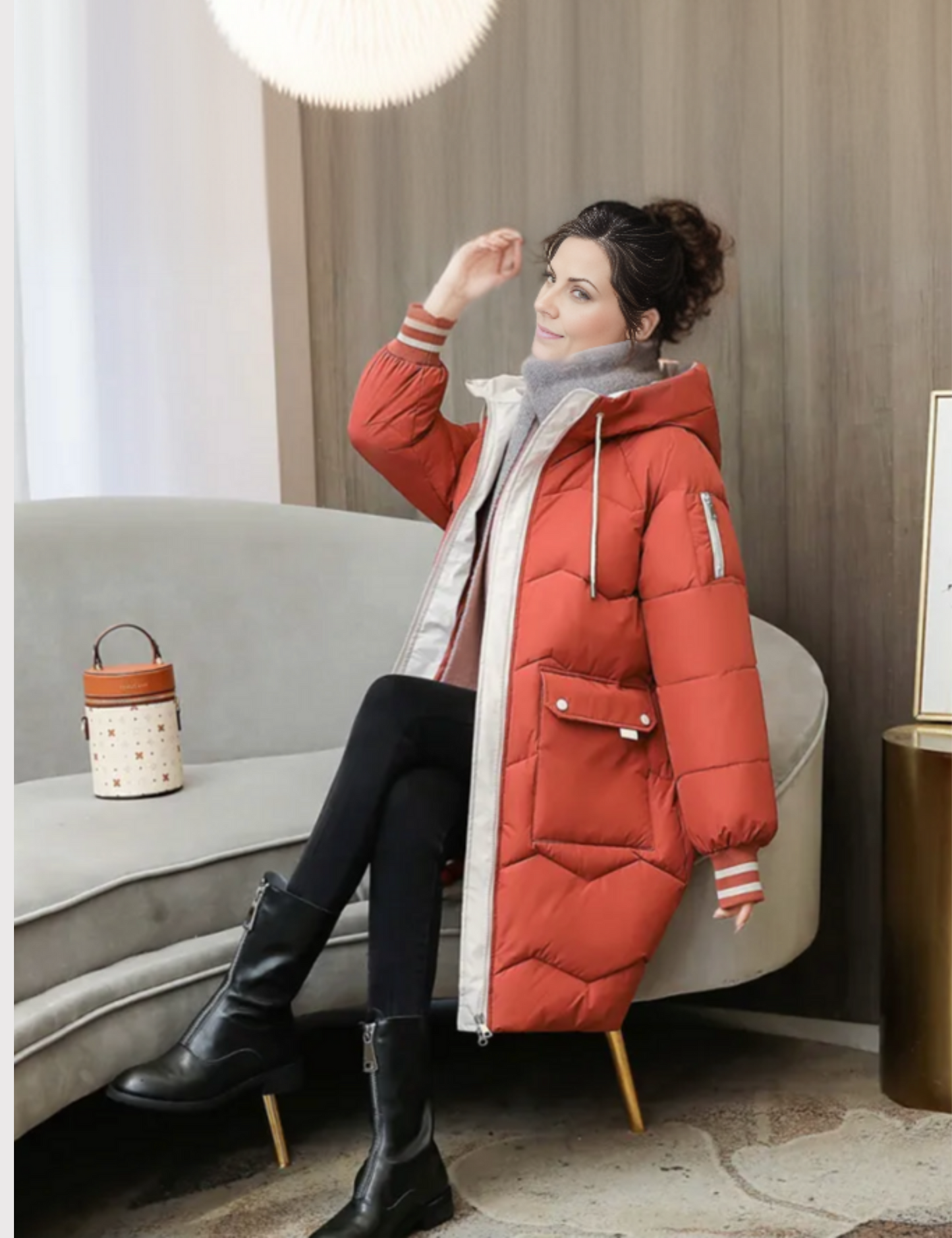 Warmer Winterparka für Damen – Stilvolle Isolierung