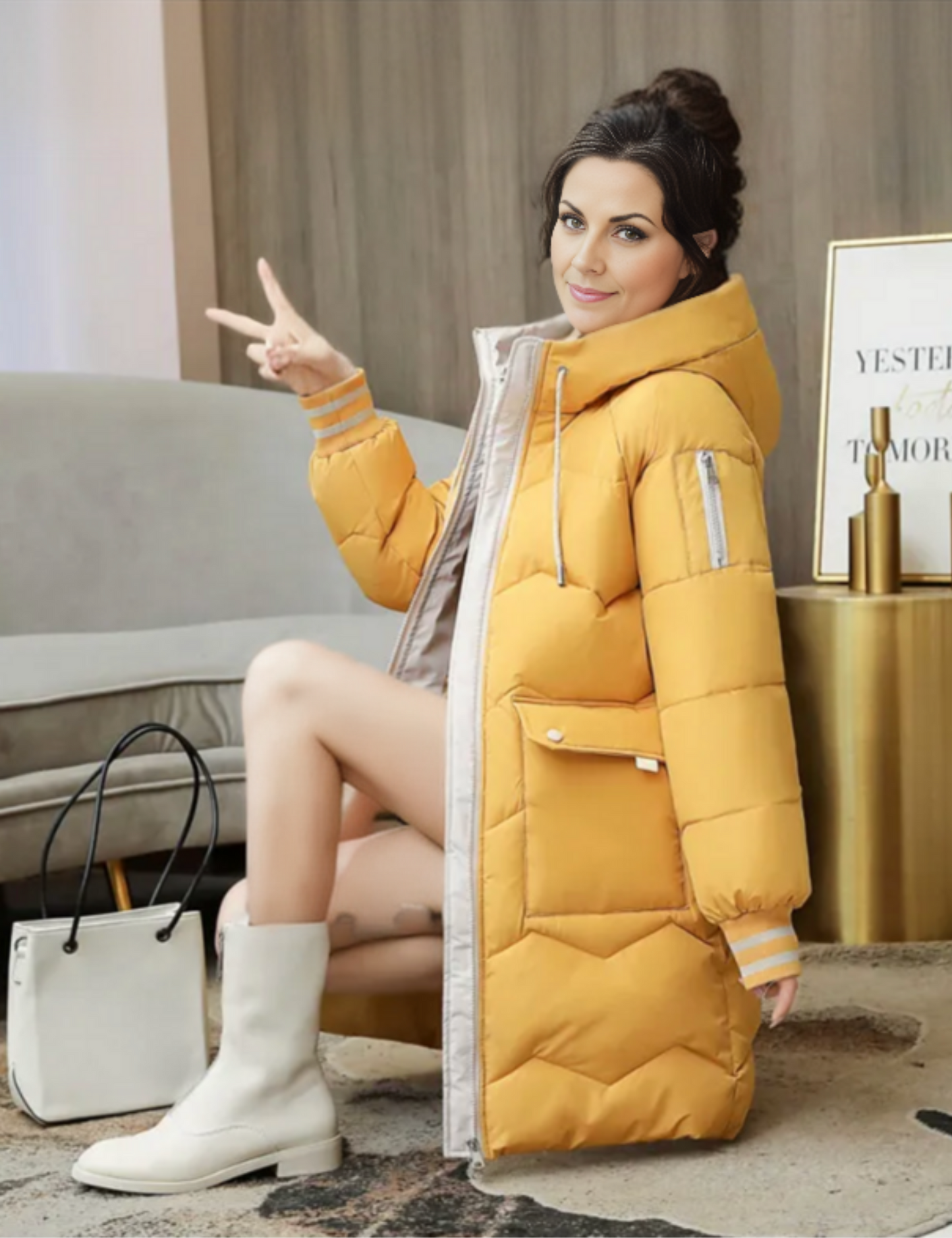 Warmer Winterparka für Damen – Stilvolle Isolierung