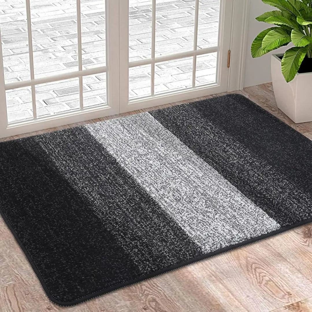 Waschbare Fußmatte für den Eingangsbereich mit saugfähigem Design