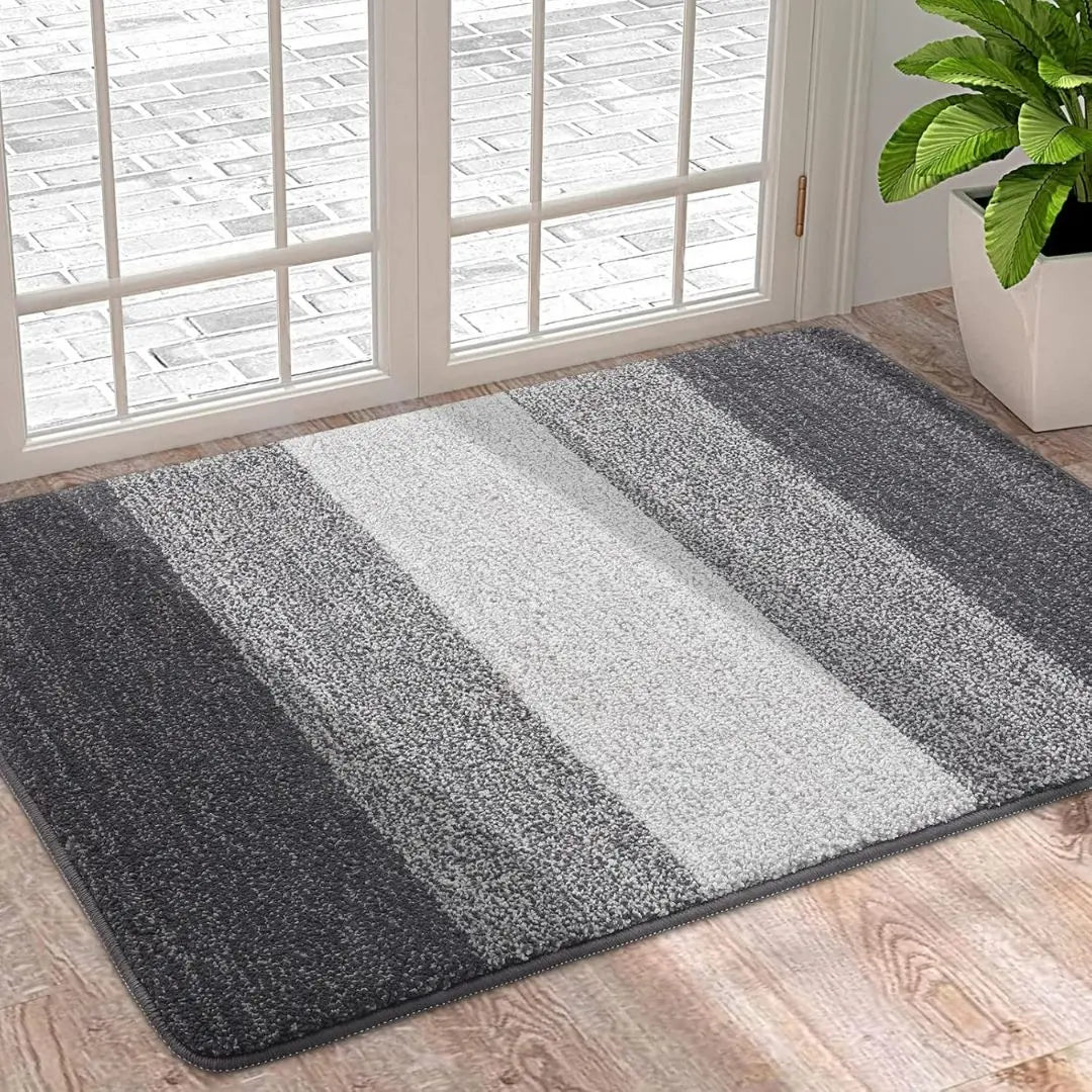 Waschbare Fußmatte für den Eingangsbereich mit saugfähigem Design