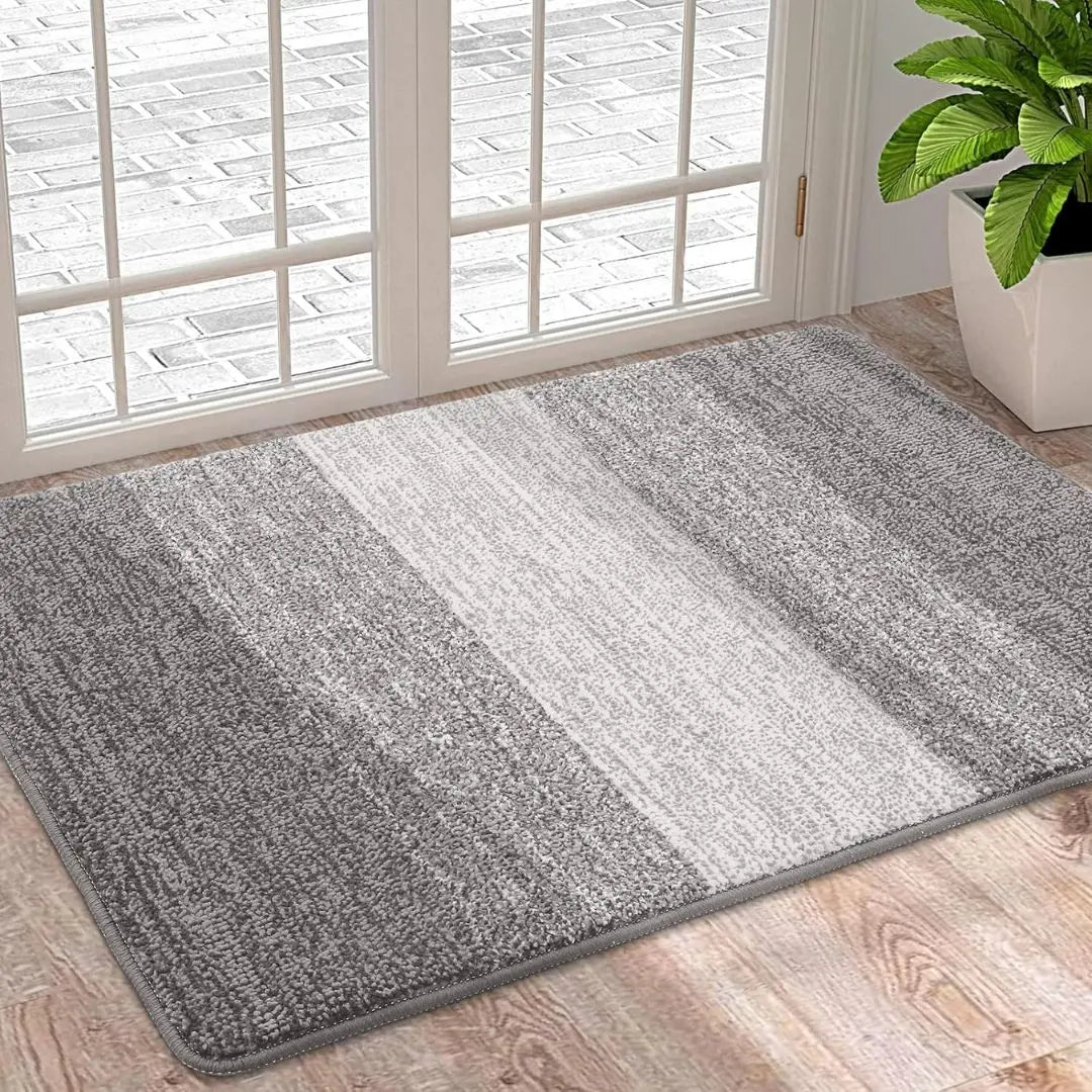 Waschbare Fußmatte für den Eingangsbereich mit saugfähigem Design