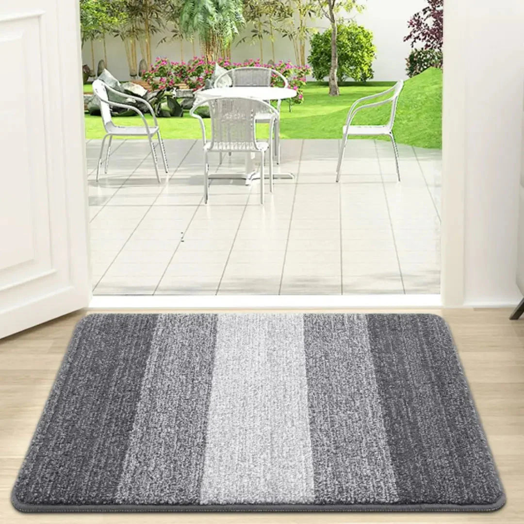 Waschbare Fußmatte für den Eingangsbereich mit saugfähigem Design
