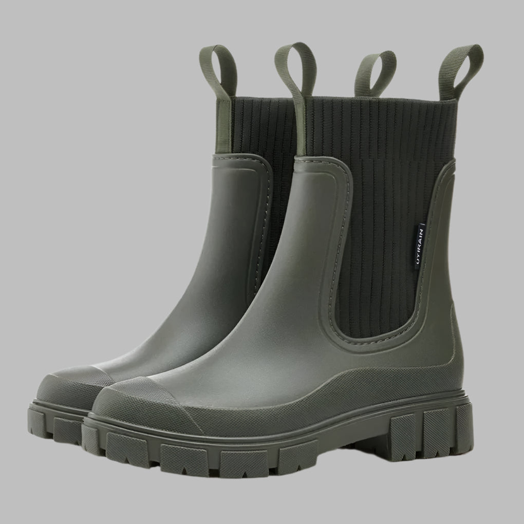Wasserabweisende Chelsea-Boots für Damen