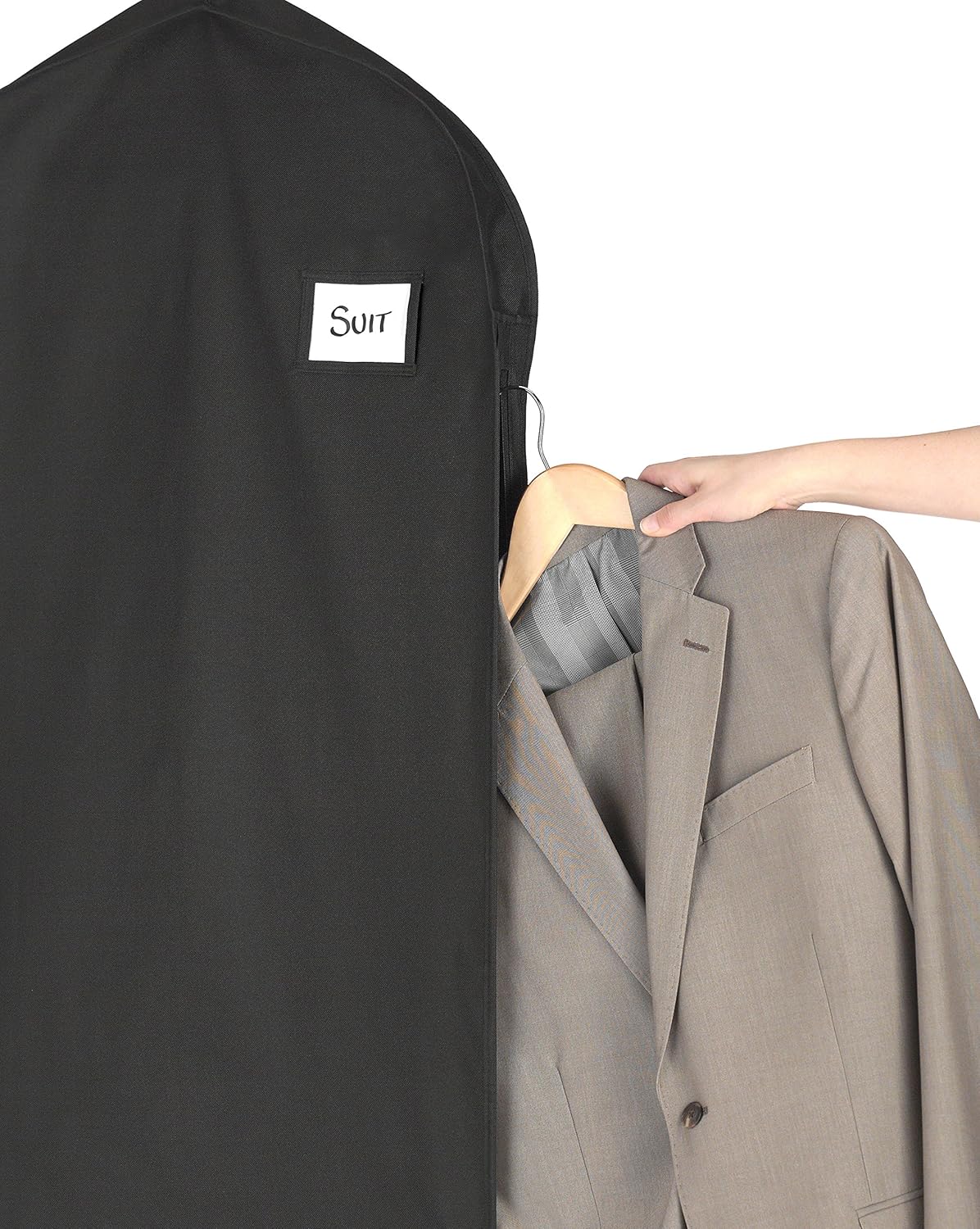 Wasserabweisende Kleidersack-Reisetasche mit Reißverschluss für Damen und Herren
