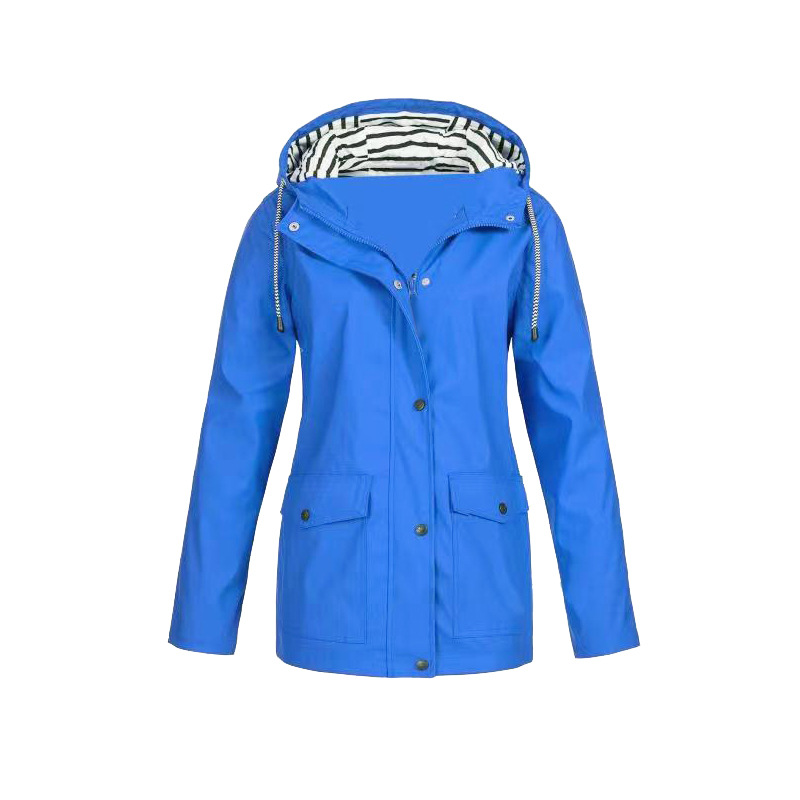 Wasserdichte Damen-Regenjacke im modernen Design für den Alltag