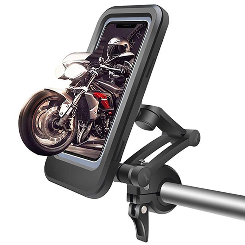 Wasserdichte Fahrradlenker-Halterung mit 15W-Powerbank