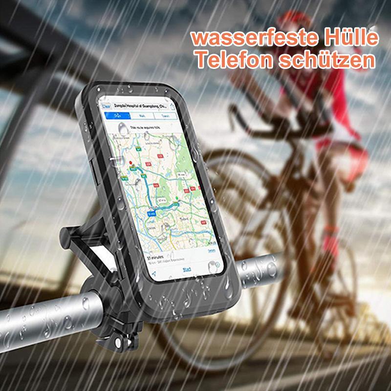 Wasserdichte Fahrradlenker-Halterung mit 15W-Powerbank