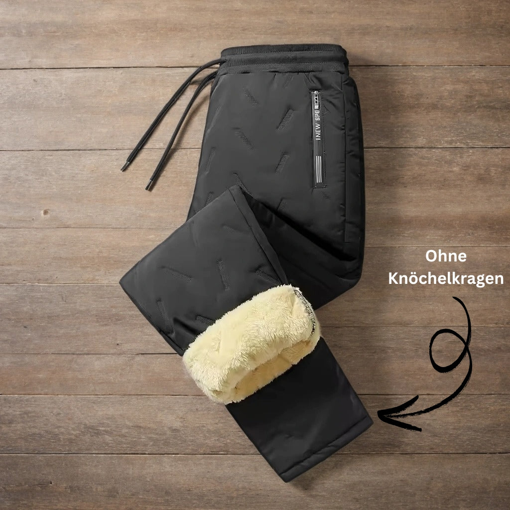 Wasserdichte, fleecegefütterte Winterhose für Damen und Herren