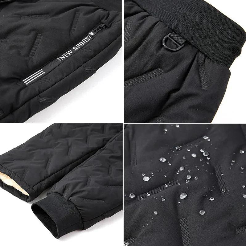 Wasserdichte, fleecegefütterte Winterhose für Damen und Herren