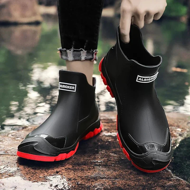 Wasserdichte Herren-Geländestiefel mit isolierter Sohle