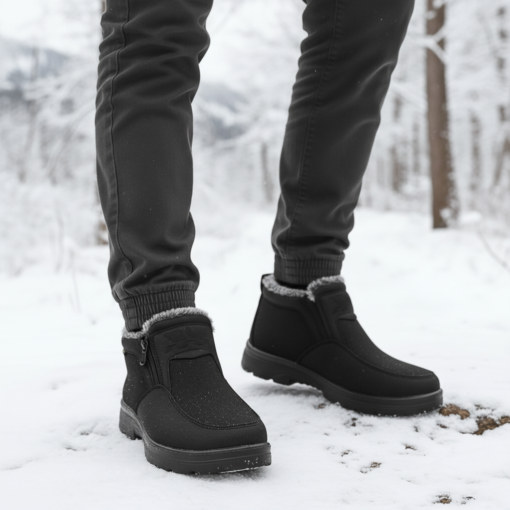 Wasserdichte, isolierte Herren-Winterstiefel