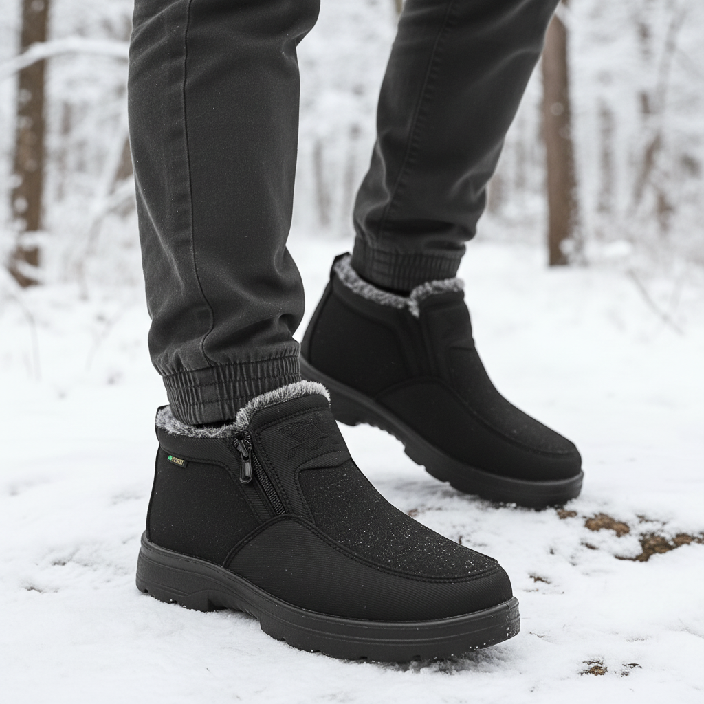 Wasserdichte, isolierte Herren-Winterstiefel
