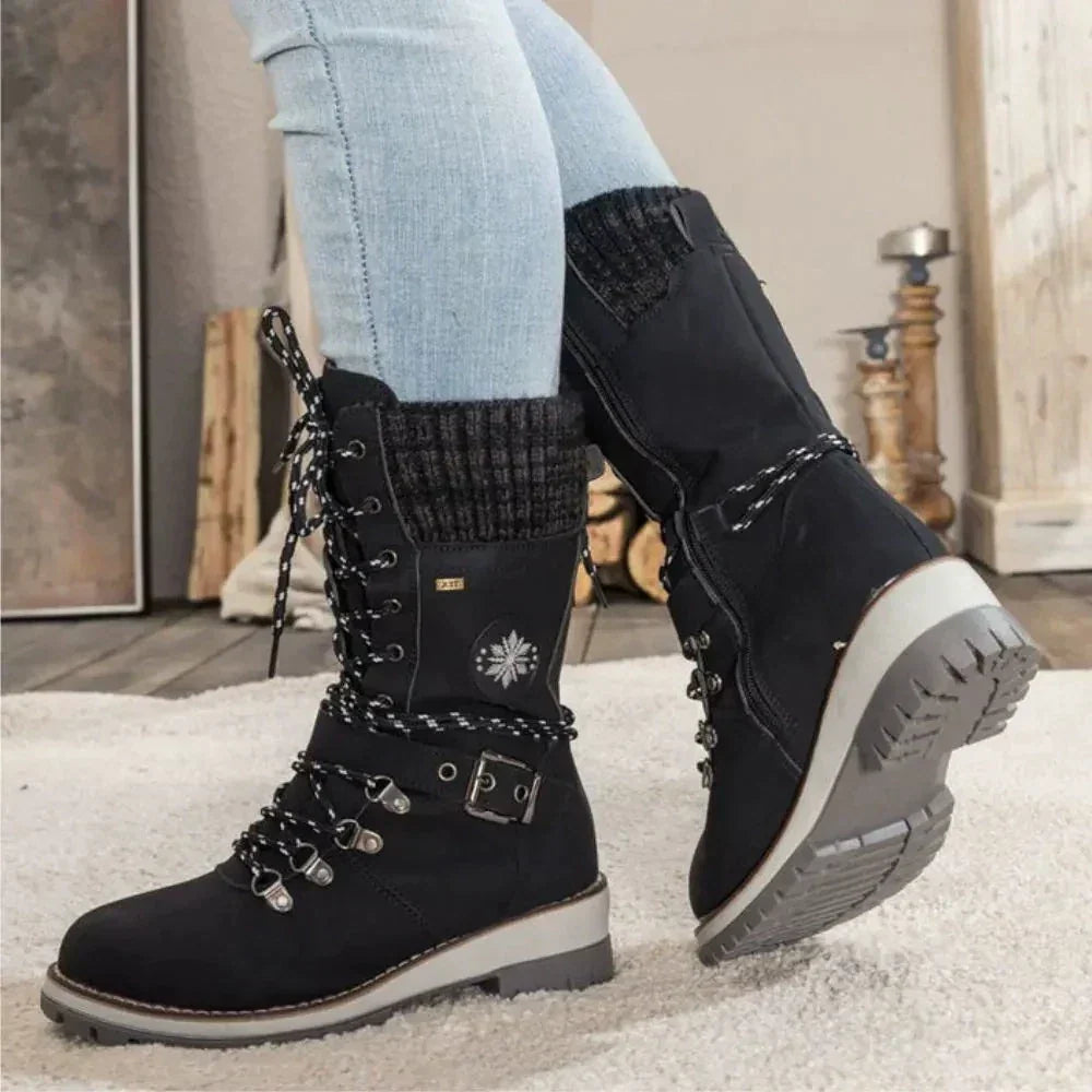 Wasserdichte, isolierte Schneestiefel für Damen