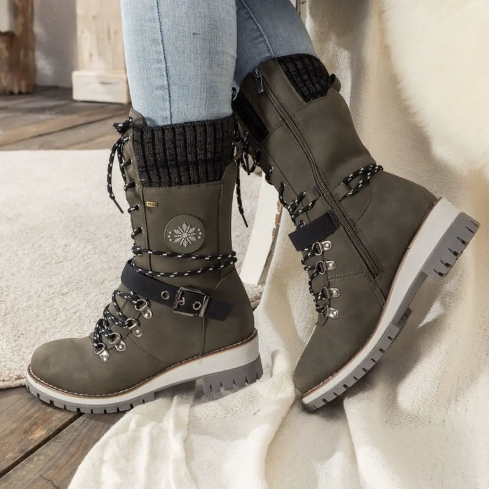 Wasserdichte, isolierte Schneestiefel für Damen