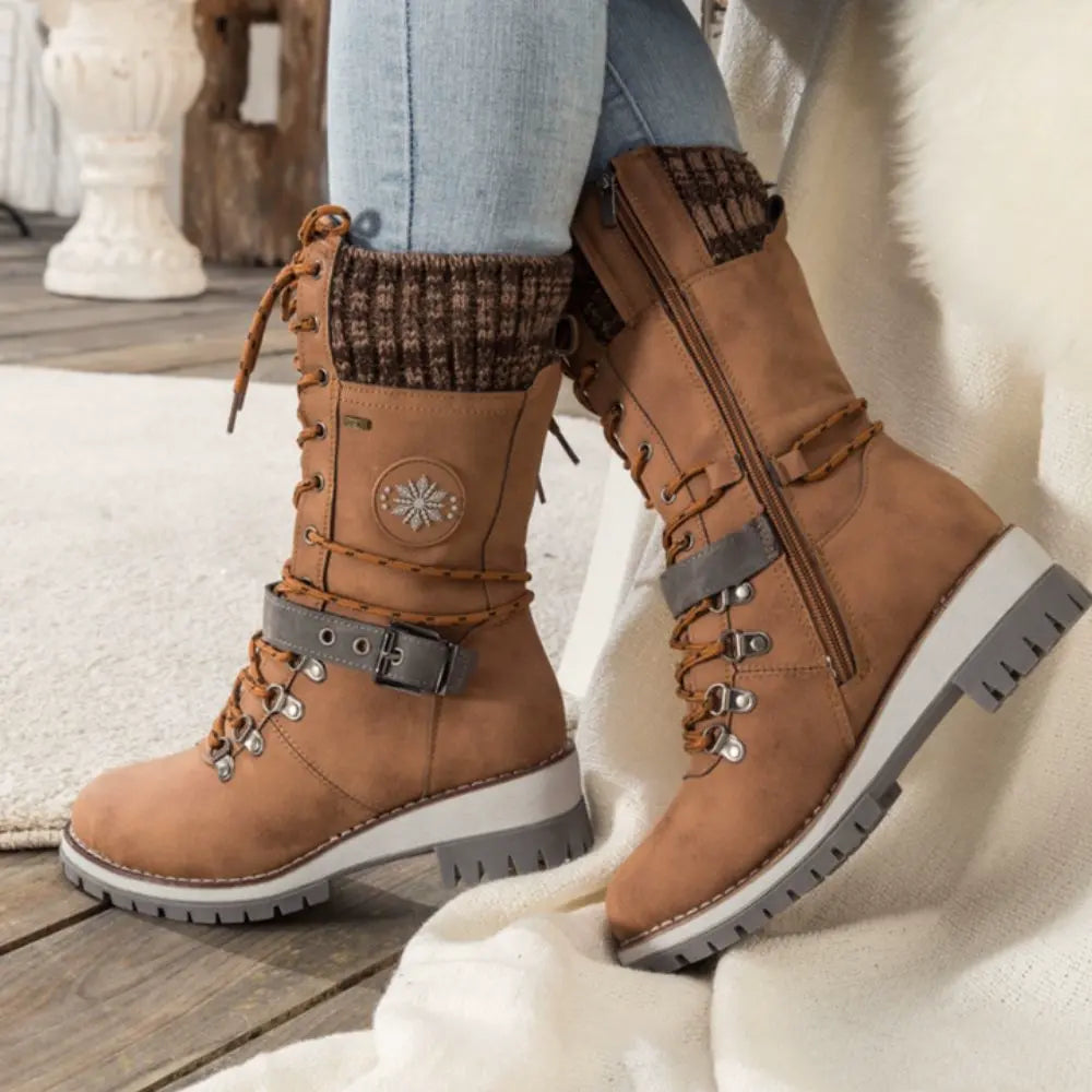 Wasserdichte, isolierte Schneestiefel für Damen