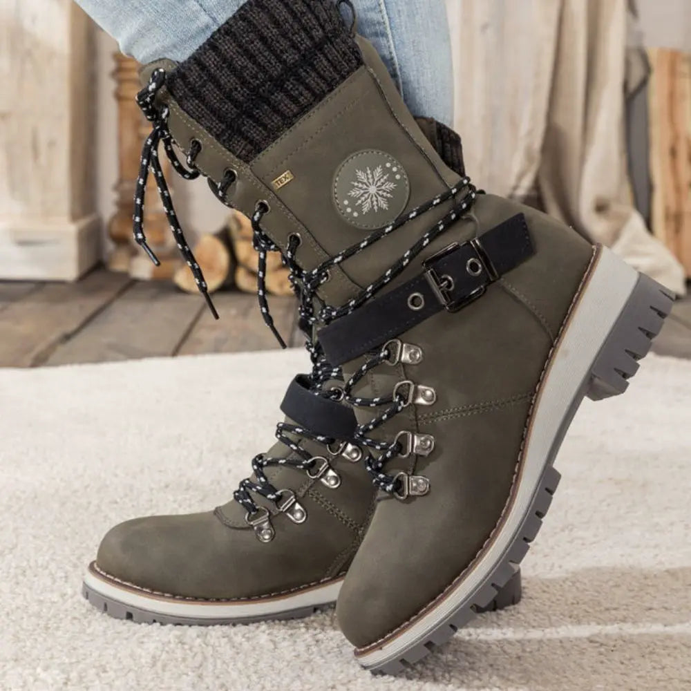 Wasserdichte, isolierte Schneestiefel für Damen
