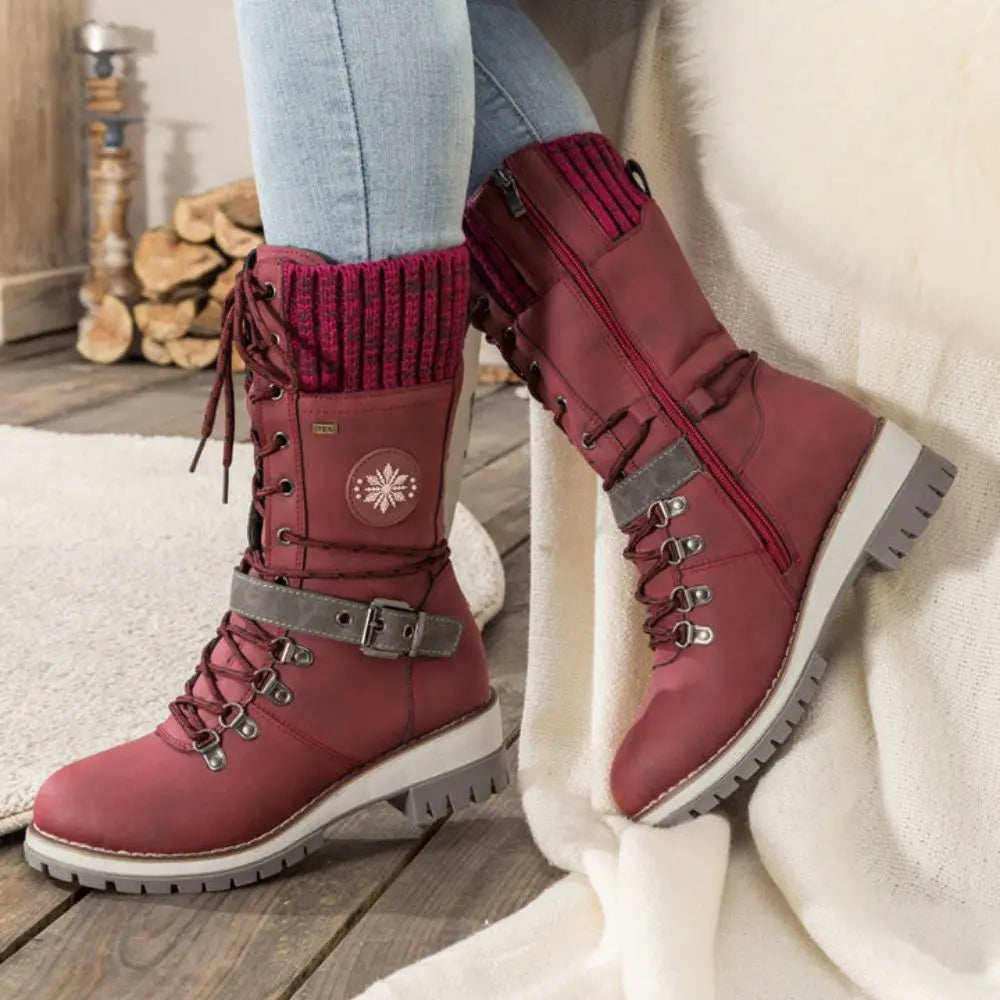 Wasserdichte, isolierte Schneestiefel für Damen