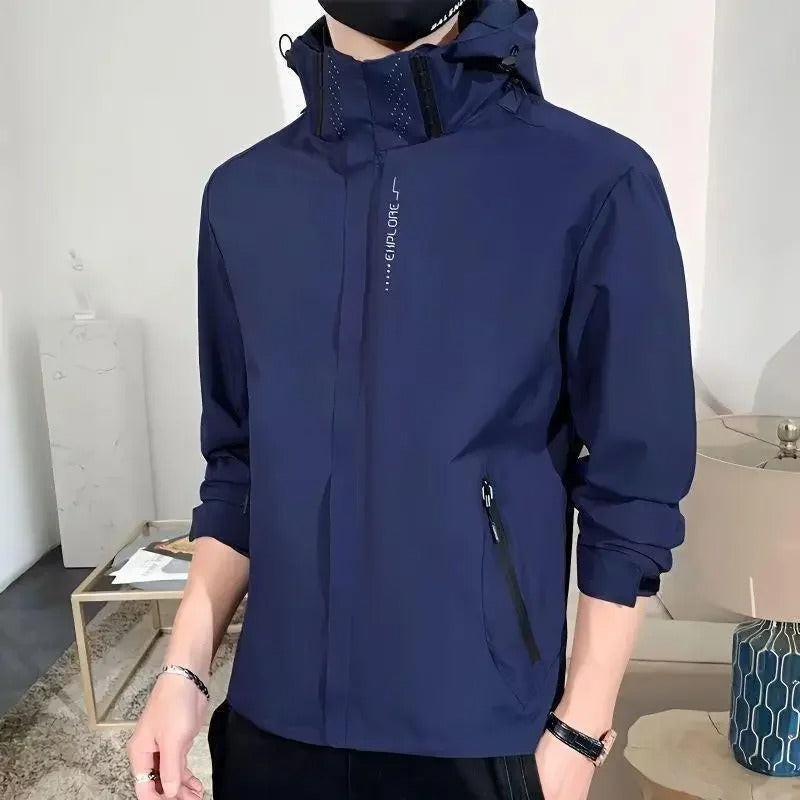 Wasserdichte leichte Regenjacke