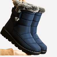 Wasserdichte Schneestiefel für den Winter mit Fellfutter