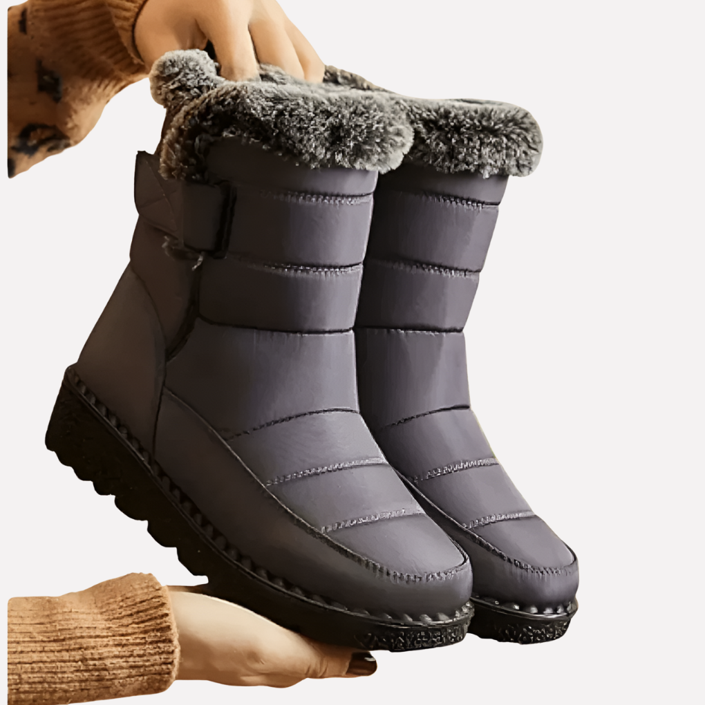 Wasserdichte Schneestiefel für den Winter mit Fellfutter