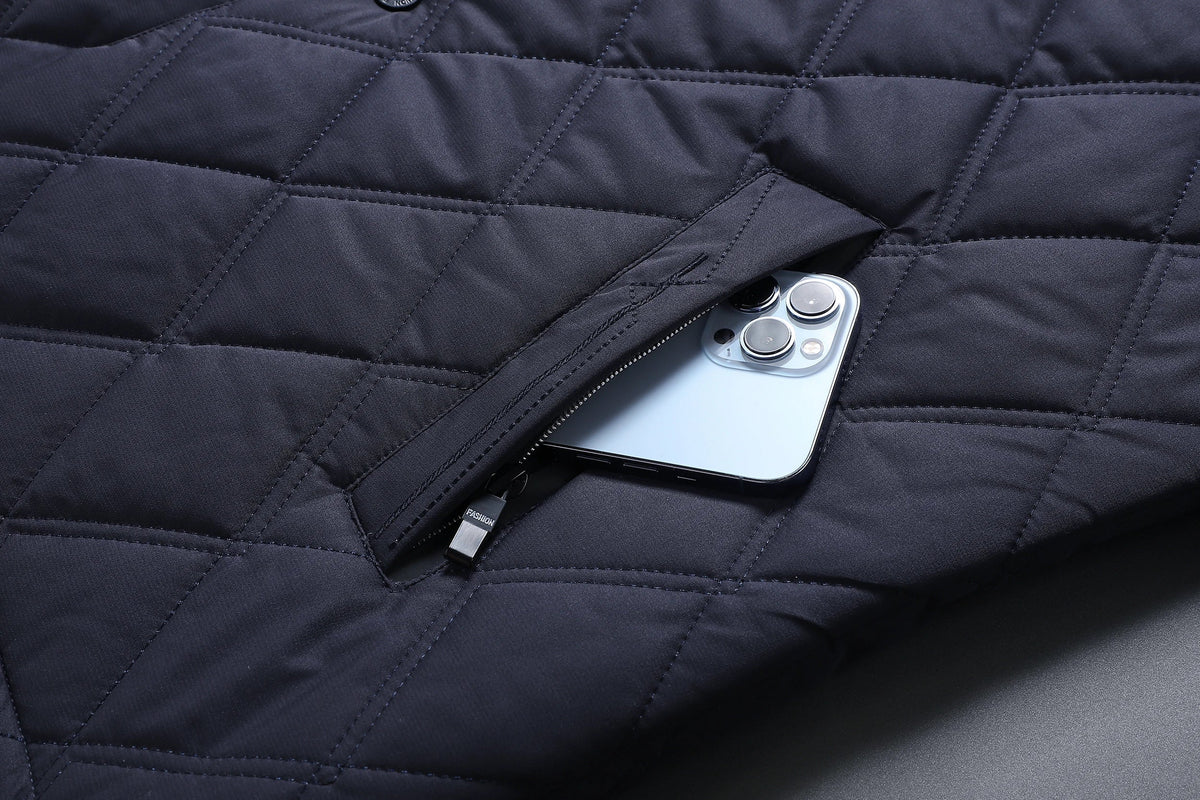 Wasserdichte, stilvolle Herrenjacke