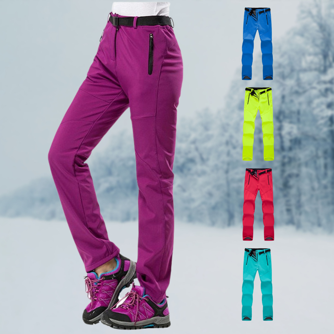 Wasserdichte und atmungsaktive Damen-Wanderhose – elastische Passform, strapazierfähiges Material, für Trekking und Outdoor-Aktivitäten