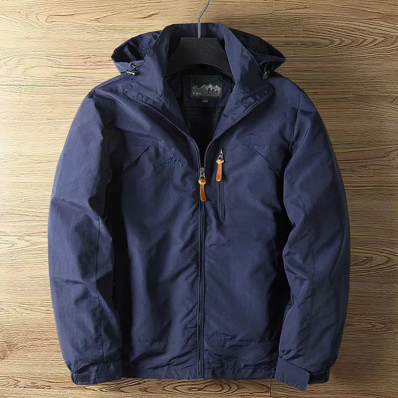 Wasserdichte und atmungsaktive Herren-Outdoorjacke
