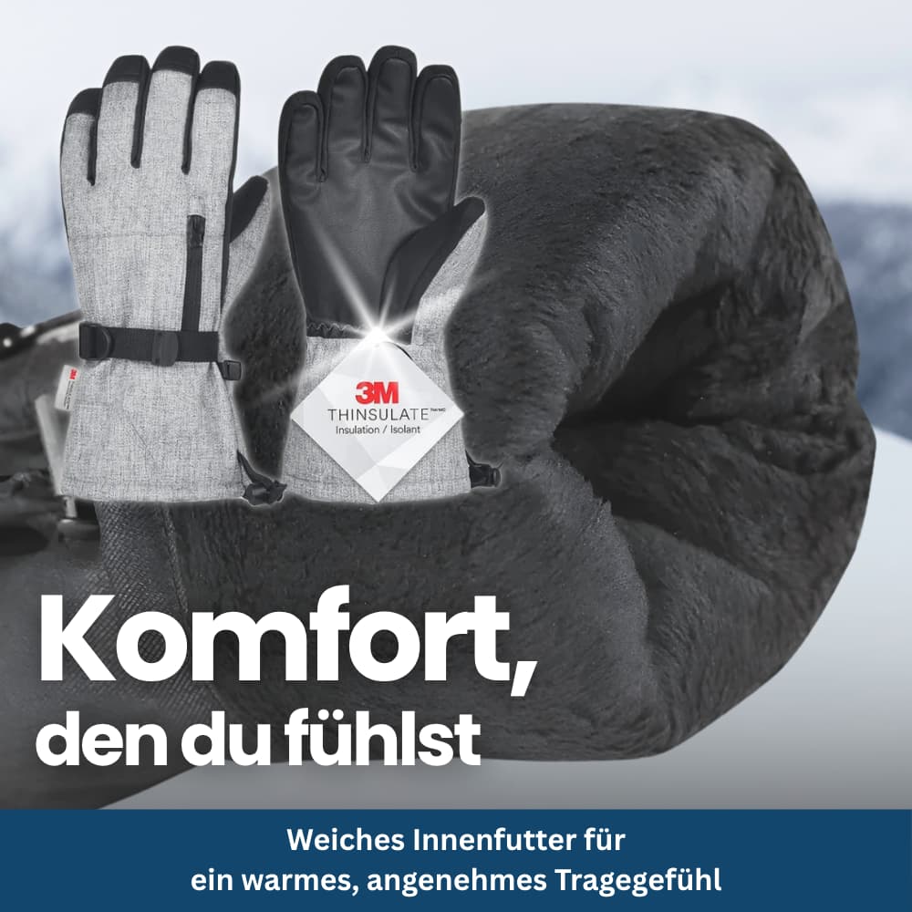 Wasserdichte und warme Winter-Outdoor-Handschuhe