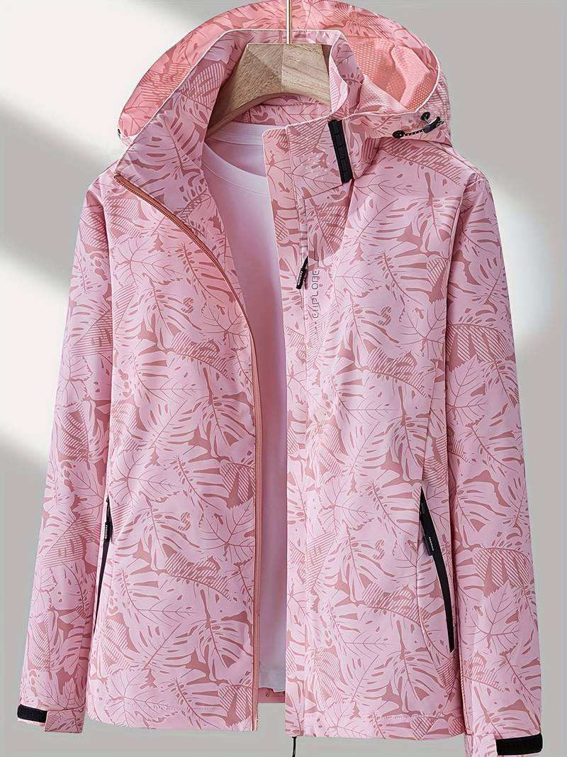 Wasserdichte und winddichte Damen-Kapuzenjacke – stilvoll und leicht