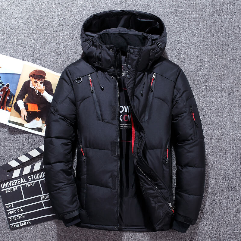 Wasserdichte Winterjacke für Herren, warm und strapazierfähig