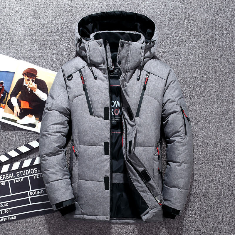 Wasserdichte Winterjacke für Herren, warm und strapazierfähig