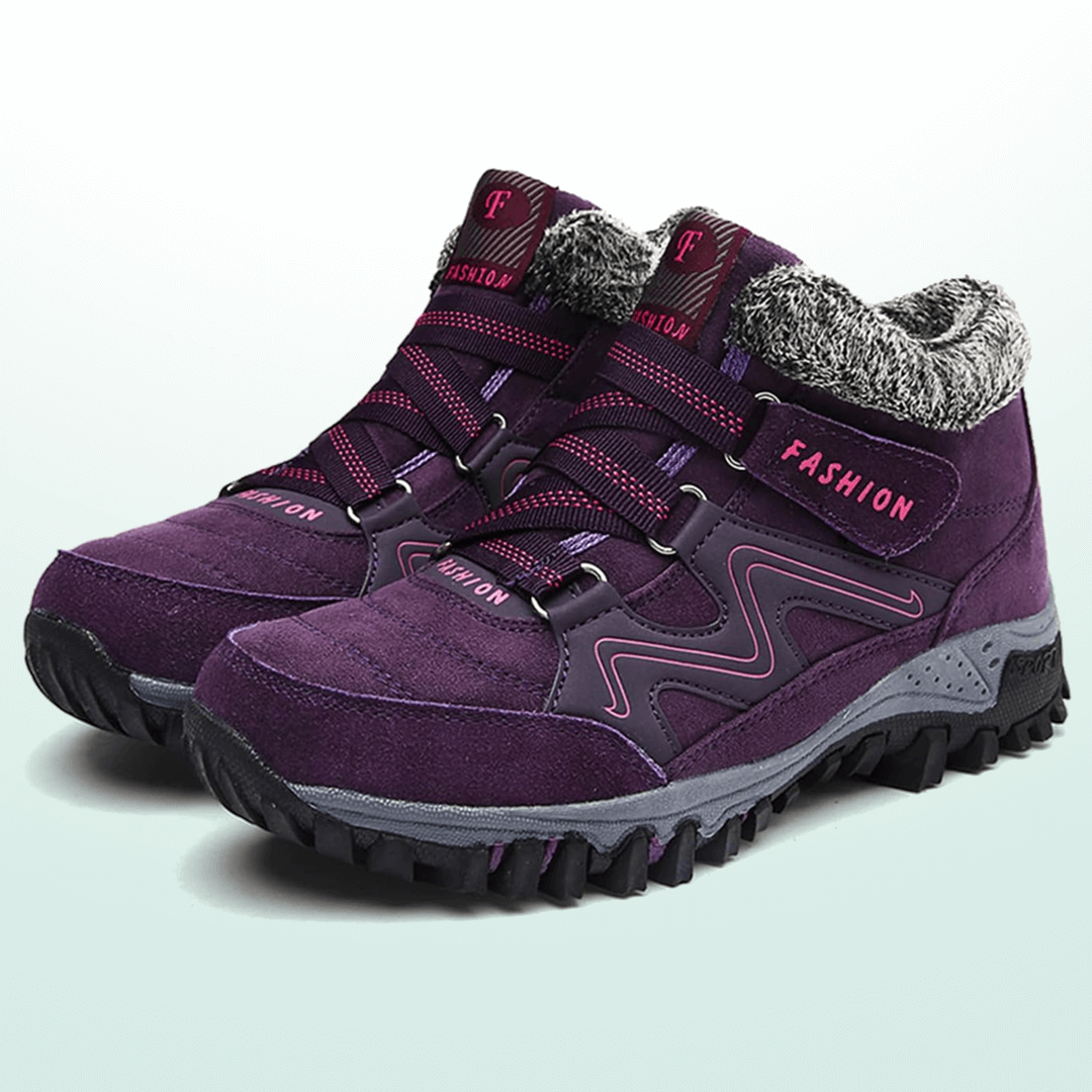 Wasserdichte Winterschuhe für Damen mit warmem Futter