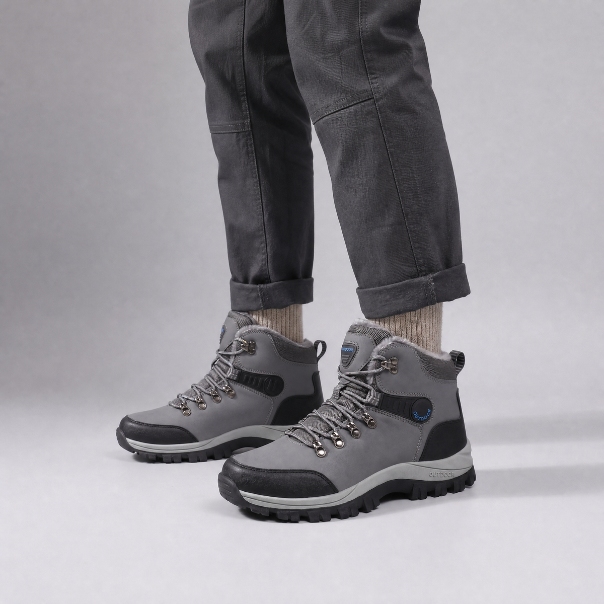 Wasserdichte Winterwanderstiefel