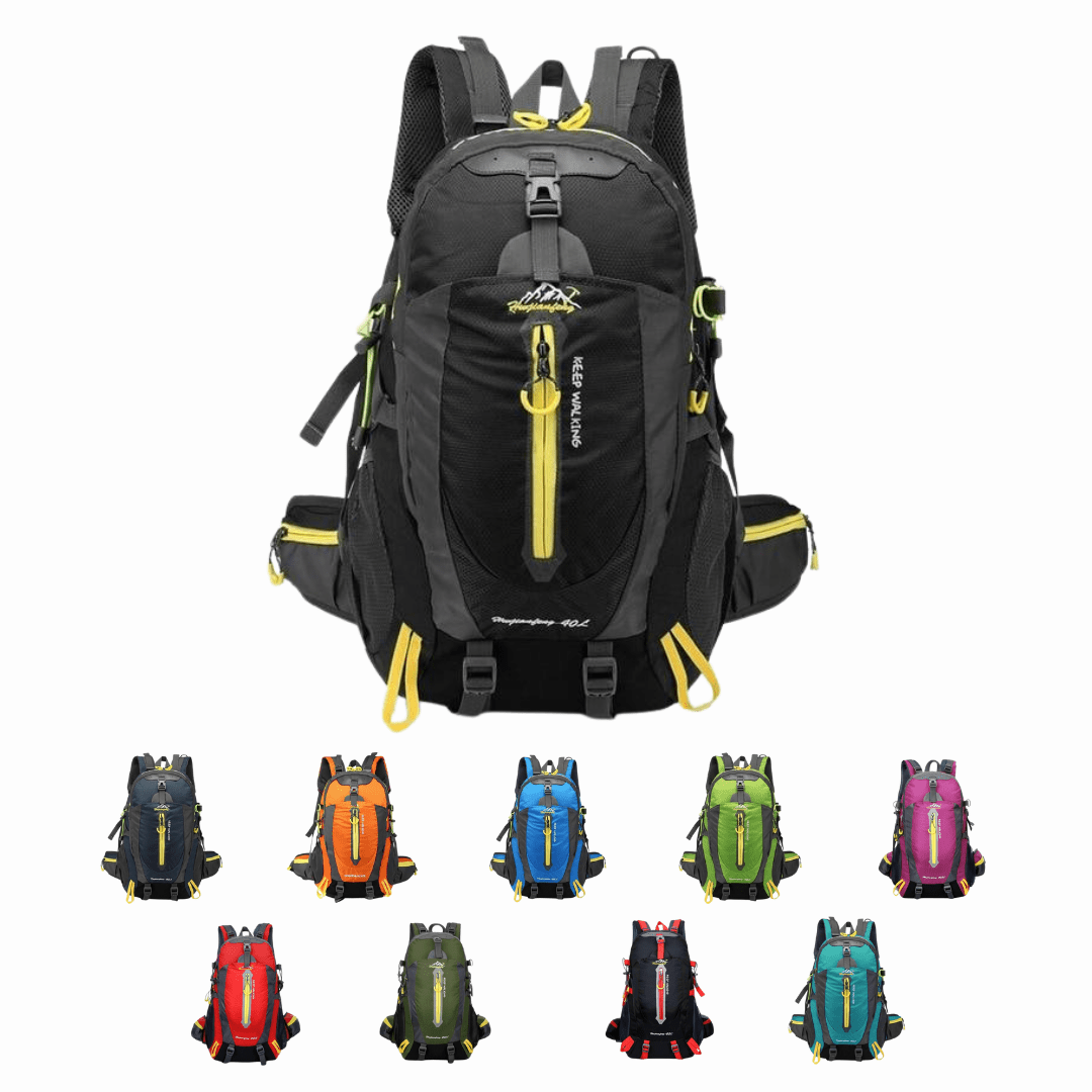 Wasserdichter 40L-Wanderrucksack für Damen und Herren