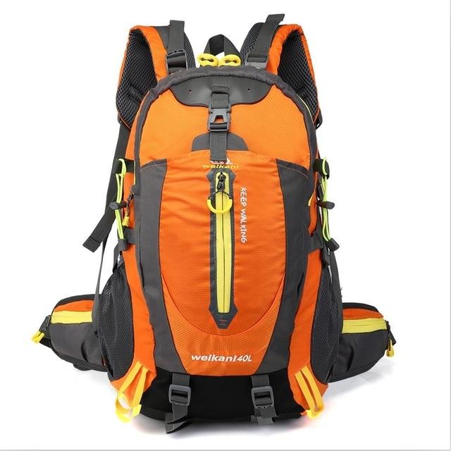 Wasserdichter 40L-Wanderrucksack für Damen und Herren