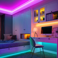 Wasserdichter LED-Streifen mit Farbwechsel und Fernbedienung