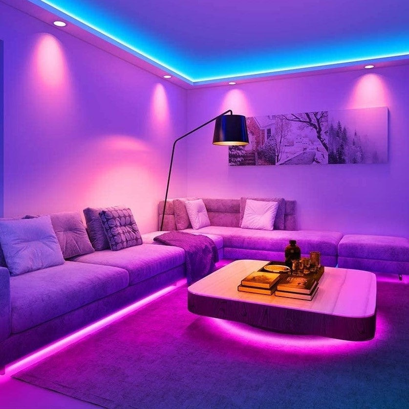 Wasserdichter LED-Streifen mit Farbwechsel und Fernbedienung