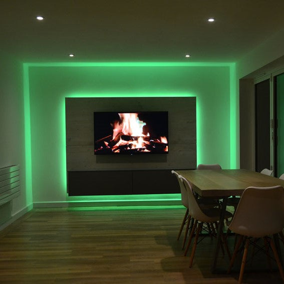 Wasserdichter LED-Streifen mit Farbwechsel und Fernbedienung
