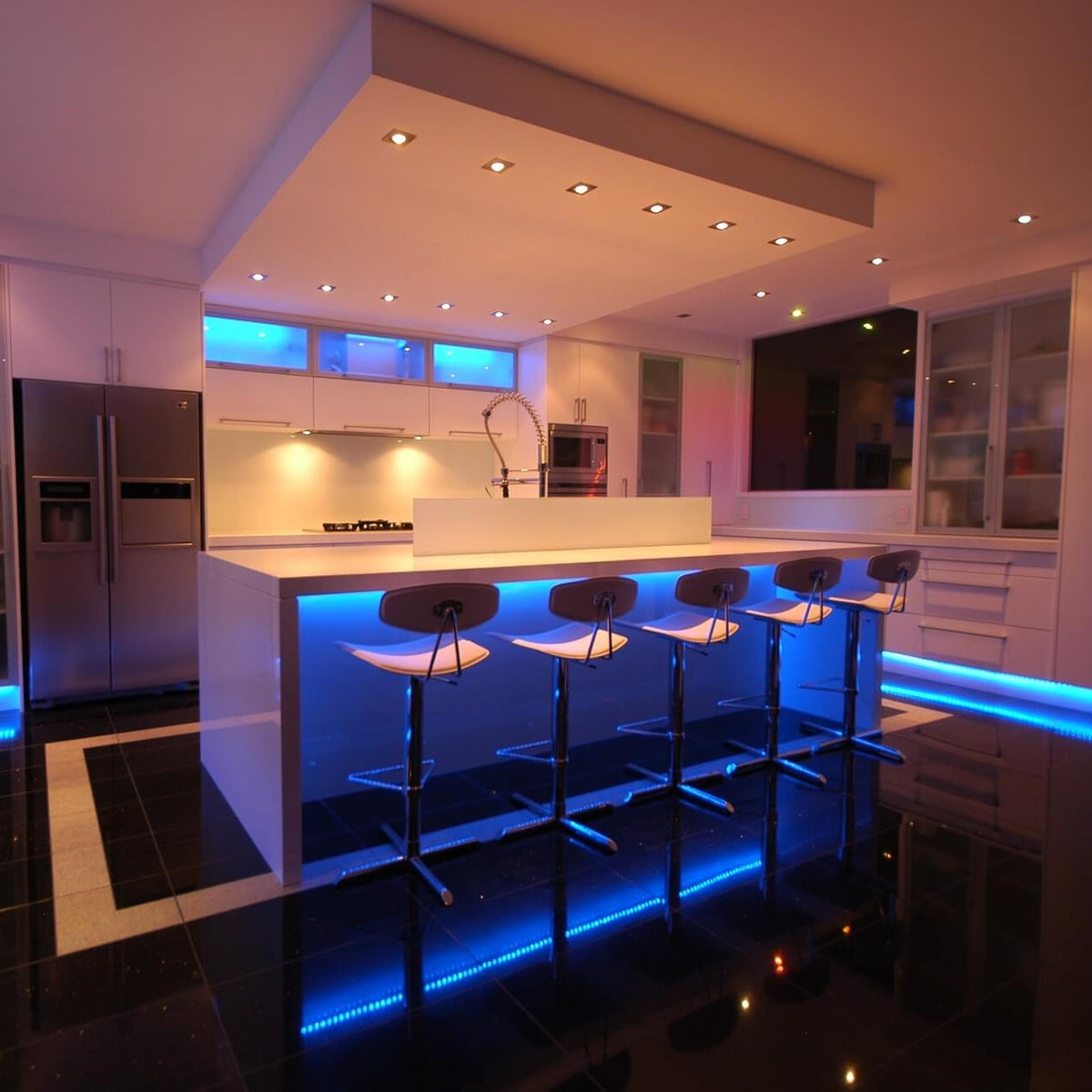 Wasserdichter LED-Streifen mit Farbwechsel und Fernbedienung