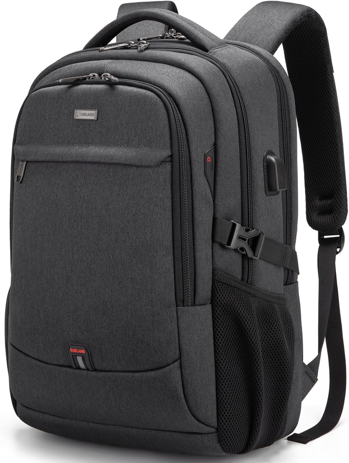 Wasserdichter Reise-Laptop-Rucksack mit USB-Anschluss und organisierter Aufteilung