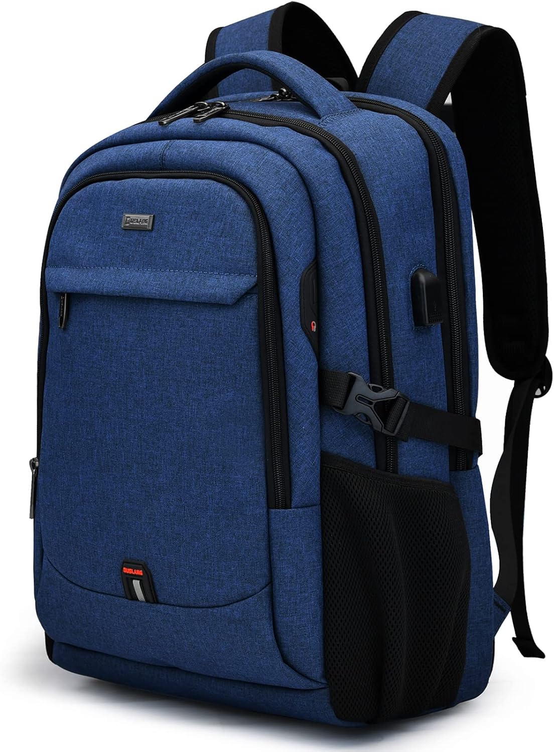 Wasserdichter Reise-Laptop-Rucksack mit USB-Anschluss und organisierter Aufteilung