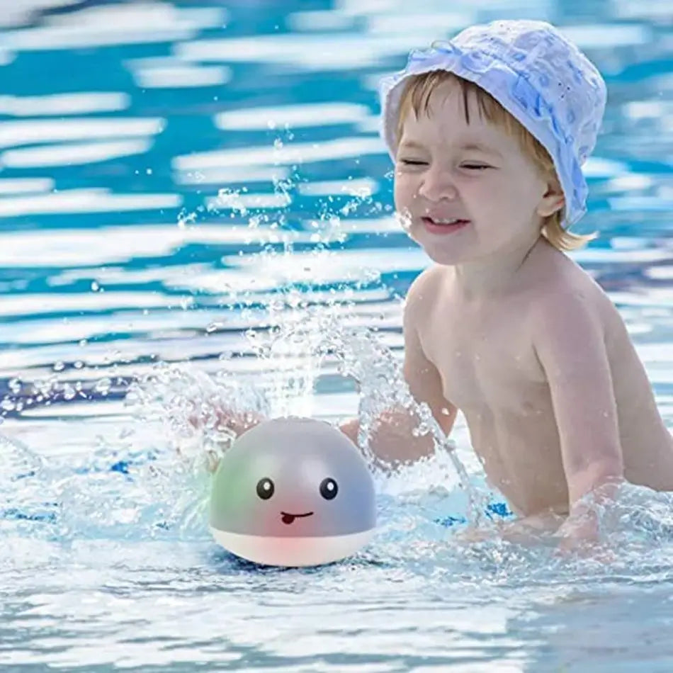 Wassersprühendes Wal-Badespielzeug