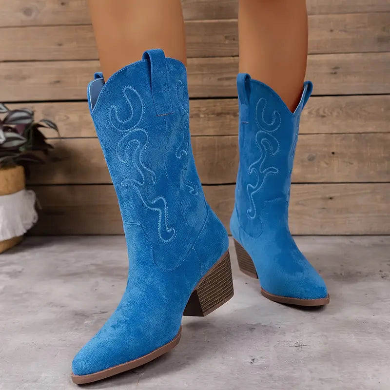 Weiche, elegante Damen-Westernstiefeletten – Komfort & Stil